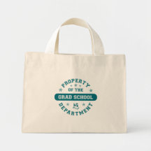 Propiedad del Departamento de escuela del graduado Bolsa De Mano