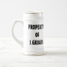 PROPIEDAD OFICIAL DE LA TAZA DE J.GRIMES