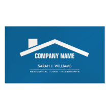 Propiedades inmobiliarias profesionales elegantes  tarjetas de visita