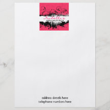 Prospecto/aviador florales del Grunge Flyer A Todo Color
