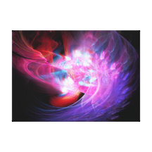 Prosperidad - ilustraciones del fractal impresiones en lona estiradas