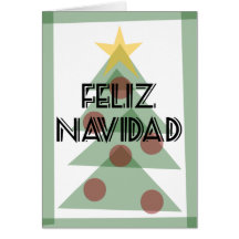 Prospero Ano Nuevo Tarjeta de Feliz Navidad Y