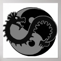 Protector de Yin Yang Posters
