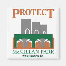 Proteja el parque de McMIllan Imán De Frigorifico