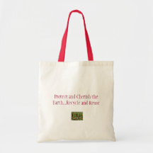 Proteja y acaricie la tierra bolsa