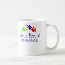 ProudParentPuzzleshirt Taza De Café