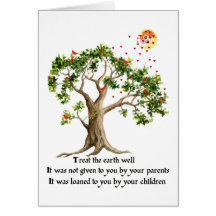 Proverbio de la naturaleza del Kenyan Felicitacion