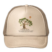 Proverbio de la naturaleza del Kenyan Gorras De Camionero