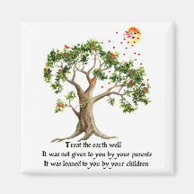 Proverbio de la naturaleza del Kenyan Imán De Frigorifico