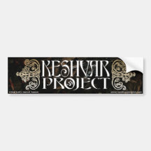 Proyecto Bumpersticker de Keshvar Etiqueta De Parachoque