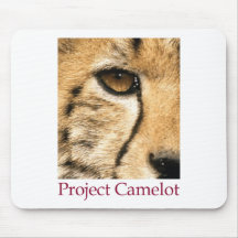 Proyecto Camelot (logotipo grande) Tapetes De Ratones
