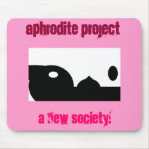 ¡Proyecto del Aphrodite, nueva sociedad! Alfombrillas De Ratón