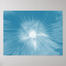 Proyecto original helado de la flor del Hollyhock Posters