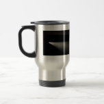Proyector contra fondo oscuro taza de café