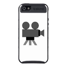 Proyector de película de cine iPhone 5 carcasas