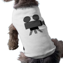 Proyector de película de cine ropa para mascota