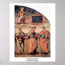 Prudenzia Justitia de Pedro Perugino Impresiones