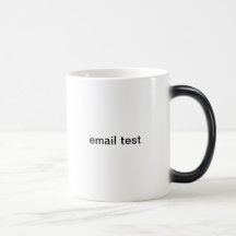 prueba del correo electrónico tazas de café