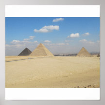 Pryamids en Giza Posters