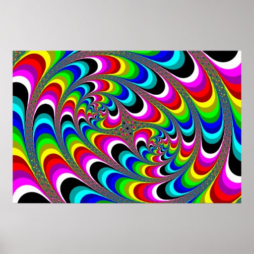 Psicodélico - poster del fractal