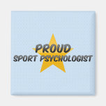 Psicólogo orgulloso del deporte imanes para frigoríficos