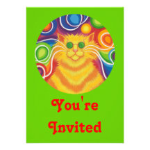 Psy-gato-delic "usted es" verde invitado de la inv