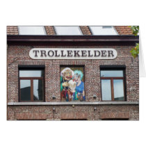 Pub de Trollekelder (sótano del duende) en Gante,  tarjetas