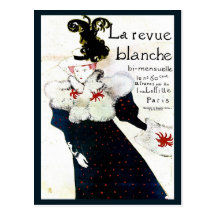 Publicidad de revista de Toulouse Lautrec Tarjeta Postal