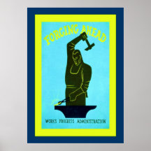 Publicidad del vintage del ~ del avance poster