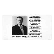 Público americano traidor de Theodore Roosevelt Tarjeta Fotográfica