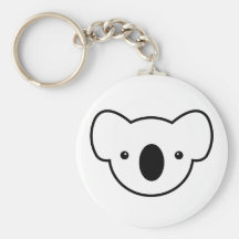 Pudín la koala llavero personalizado