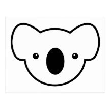 Pudín la koala postales