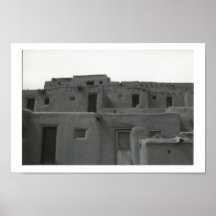 Pueblo 2 de Taos Posters