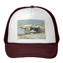 Pueblo bretón en la nieve de Gauguin Paul Gorras