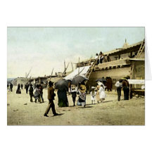 Pueblo de Santo Domingo, New México Tarjeton
