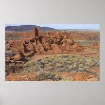 Pueblo de Wupaki Poster