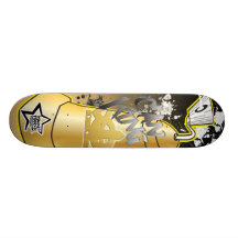 Puede rey Graffiti Skateboard Tabla De Skate