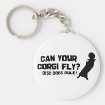 Puede su llavero de la mosca del Corgi