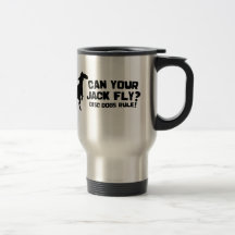 Puede su taza del viaje de la mosca de Jack