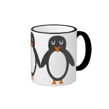 ¿Puede usted ayudar a este pingüino? Tazas
