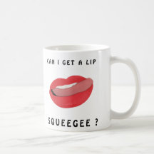 Puedo conseguir una taza del enjugador del labio