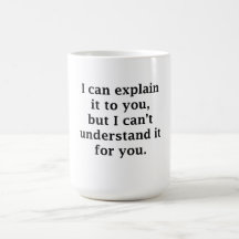 Puedo explicarlo a usted tazas
