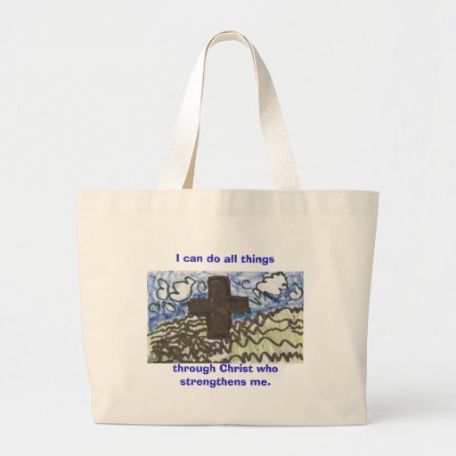 Puedo hacer todas las cosas, a través de Cristo qu Bolsas
