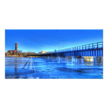 Puente a la vieja estación de Milwaukee Arte Fotografico