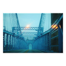 Puente azul en CIncinatti OH Arte Con Fotos