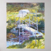 Puente blanco, Juan Twachtman Posters