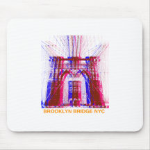 puente de Brooklyn Alfombrilla De Raton