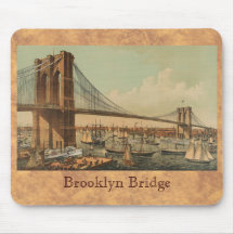Puente de Brooklyn Alfombrilla De Ratones