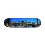 Puente de Brooklyn en la noche, New York City Tablas De Skate