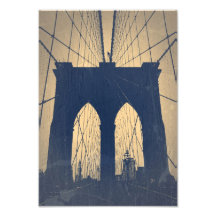 Puente de Brooklyn Fotografia